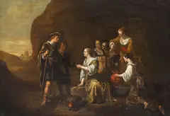Abraham Willemsens, Eliezer și Rebecca, ulei pe pânză