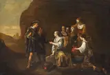 Abraham Willemsens, Eliezer și Rebecca, ulei pe pânză