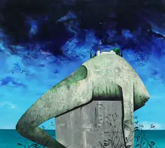 Felix Aftene, Coasta de Argint, 2019- 2020, acrilic pe pânză