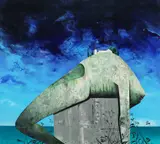Felix Aftene, Coasta de Argint, 2019- 2020, acrilic pe pânză