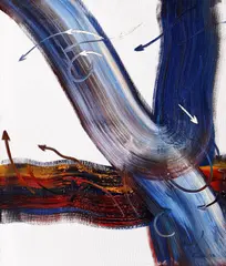 Constantin Rusu, Gând despre lumină (II), 2017, ulei pe pânză