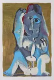 Nud feminin by Pablo Picasso, cromolitografie, sold May 2021