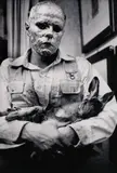 Joseph Beuys, How to Explain Pictures to a Dead Hare, gelatin silver print