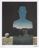 L'Heureux Donateur by René Magritte, cromolitografie, sold May 2021