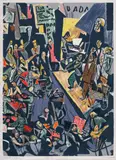Marcel Janco, Cabaret Voltaire, cromolitografie
