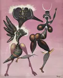 Jules Perahim, Des animaux fantastiques, ulei pe placaj
