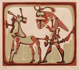 Jules Perahim, Tauromahie, 1977, cromolitografie