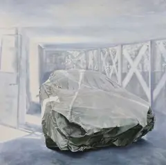 Bela Zoltan, Spectre, 2013, ulei pe pânză