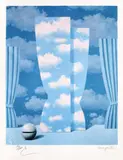Pasărea cerului by René Magritte, cromolitografie, sold May 2021