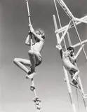 Georges Brassai, Sans titre (Les vacances au bord de la mer), gelatin silver print