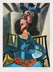 Eleganță by Pablo Picasso, cromolitografie, sold May 2021