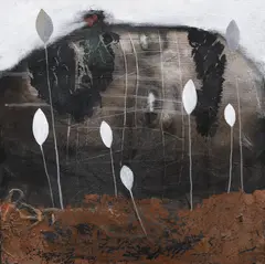Angela Pellicano, Out of the Mud (Many Times), ulei pe pânză