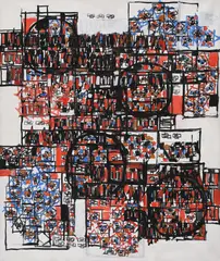 Natalia Dumitresco, Deuxième Ballade, 1978-1980, ulei pe pânză