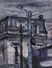 Eugen Raportoru, București, 2010, ulei pe pânză