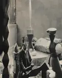 Edward Steichen, Brâncuși în atelier, data negativului: 1927; data imprimării: 1963, heliogravură