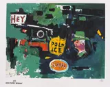 Jean-Michel Basquiat, Police