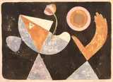 Victor Brauner, La Fianceé Heliotropique, cca. 1955, cromolitografie
