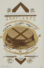 Loc sfânt by Sorin Dumitrescu, 1992, litografie, offered Apr 2021