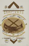 Sorin Dumitrescu, Loc sfânt, 1992, litografie