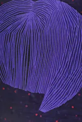 Anonymous by Florica Prevenda, 2017 -2018, acrilic, colaj și relief texturat pe pânză, offered Apr 2021