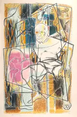Édouard Georges Mac-Avoy, Picasso, cromolitografie