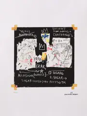 Jean-Michel Basquiat, Milk Sugar, cromolitografie