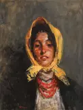 Eustațiu Stoenescu, Țărăncuță cu mărgele roșii