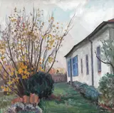 Samuel Mützner, Primăvară la Șopârlița, 1939, ulei pe pânză