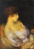 Mihail Simonidy, Melancolie, ulei pe lemn
