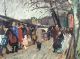 Francisc Gall, Pe malul Senei