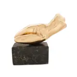 Nud by Marcel Guguianu, bronz, sold Mar 2021