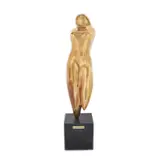 Grație by Marcel Guguianu, bronz, sold Mar 2021