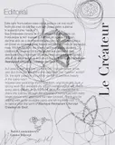 Mircea Cantor, Le Créateur, 2014, peniță pe hârtie
