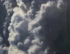 Nuages by Ion Grigorescu, 2008, fotografie pe celuloid întins pe pânză, sold Feb 2021