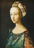 Georges Mazilu, Femeie cu turban, ulei pe pânză