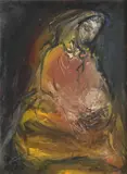 Friedrich von Bömches, Maternitate, 1973, ulei pe pânză