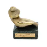 Nud by Marcel Guguianu, bronz, sold Feb 2021