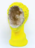 Liviu Epuraș, Arheologie. În căutarea Dafnei. Zeii primordiali (Tmolus), spray fluorescent pe ipsos, geodă
