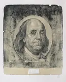 Cristian Opriş, In Gold We Trust, 2008, litografie