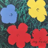 Andy Warhol, Spring Flowers, cromolitografie
