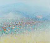 Emil Ciocoiu, Castelul alb, 2007, ulei pe pânză