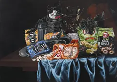 Andreea Cazacincu, Beautiful or Healthy, 2014, acrilic pe pânză