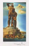Colosul din Rhodos by Salvador Dalí, cromolitografie, sold Feb 2021