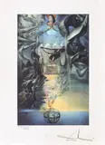 Assumpta Corpuscularia Lapislazulina by Salvador Dalí, cromolitografie, sold Feb 2021