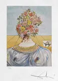 Înflorirea inspirației (Gala en fleurs) by Salvador Dalí, cromolitografie, sold Feb 2021