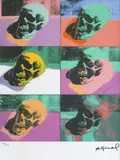 Andy Warhol, Skull, cromolitografie