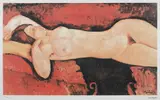 Amedeo Modigliani, Nud, cromolitografie