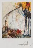 Moise și monoteismul by Salvador Dalí, cromolitografie, sold Feb 2021