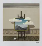 Răzbunarea by René Magritte, cromolitografie, sold Feb 2021