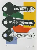 Andy Warhol, Low Rates, cromolitografie